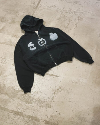 Airbrush Hoodie Apples Small