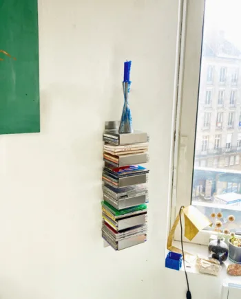 Aluminium Shelf Long Hang Up With Double-sided Tape