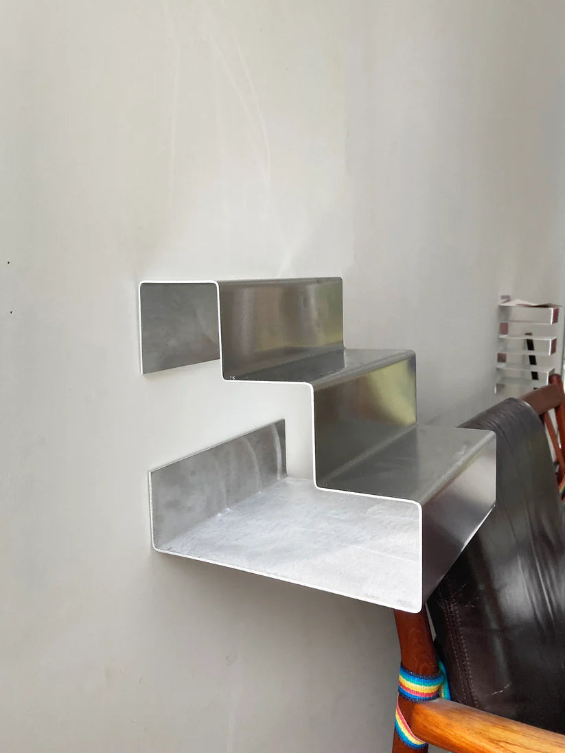 Aluminium Stair Shelf Hang Up With Double-sided Tape
