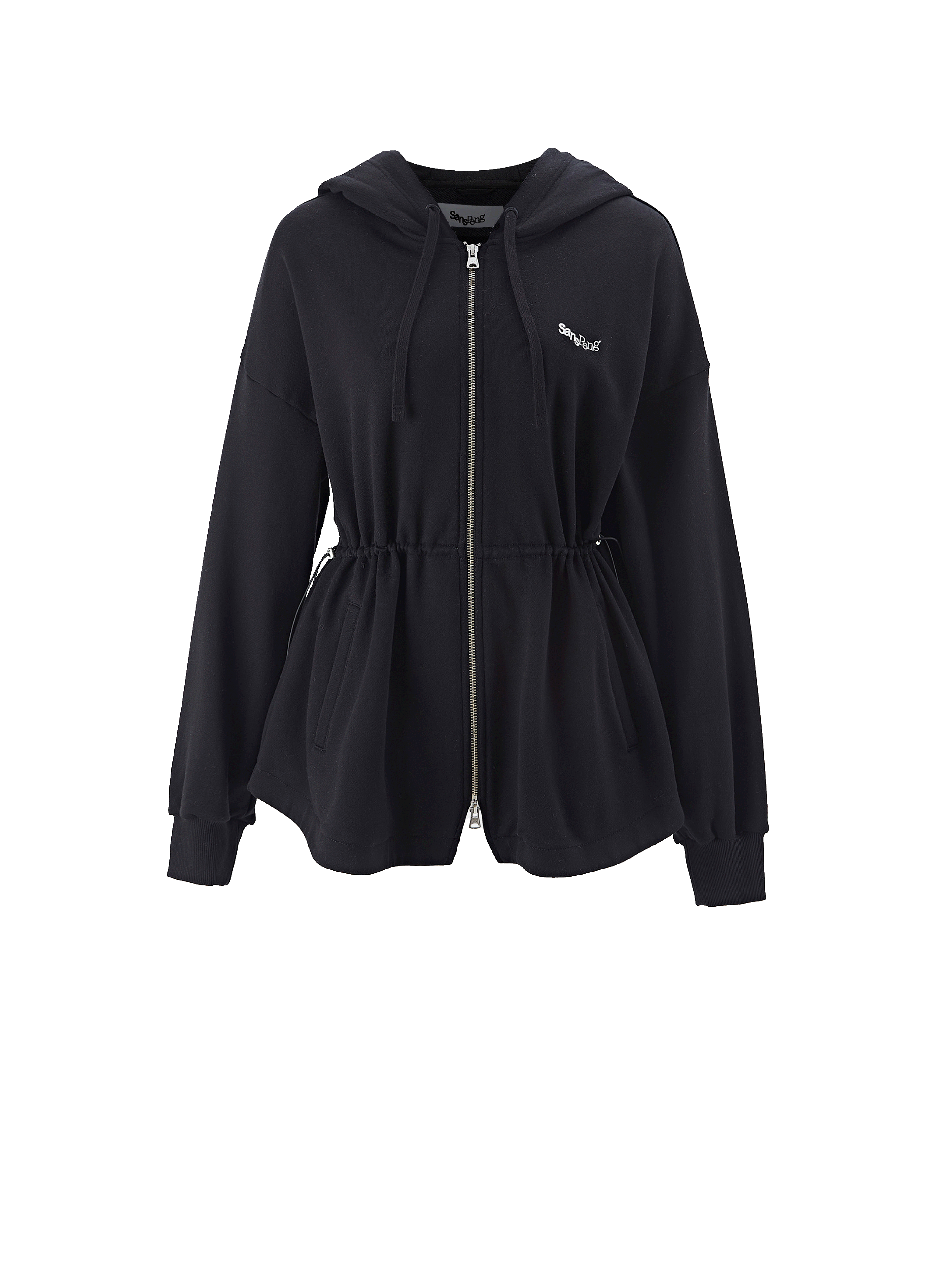 Buff Hoodie Black   One Size