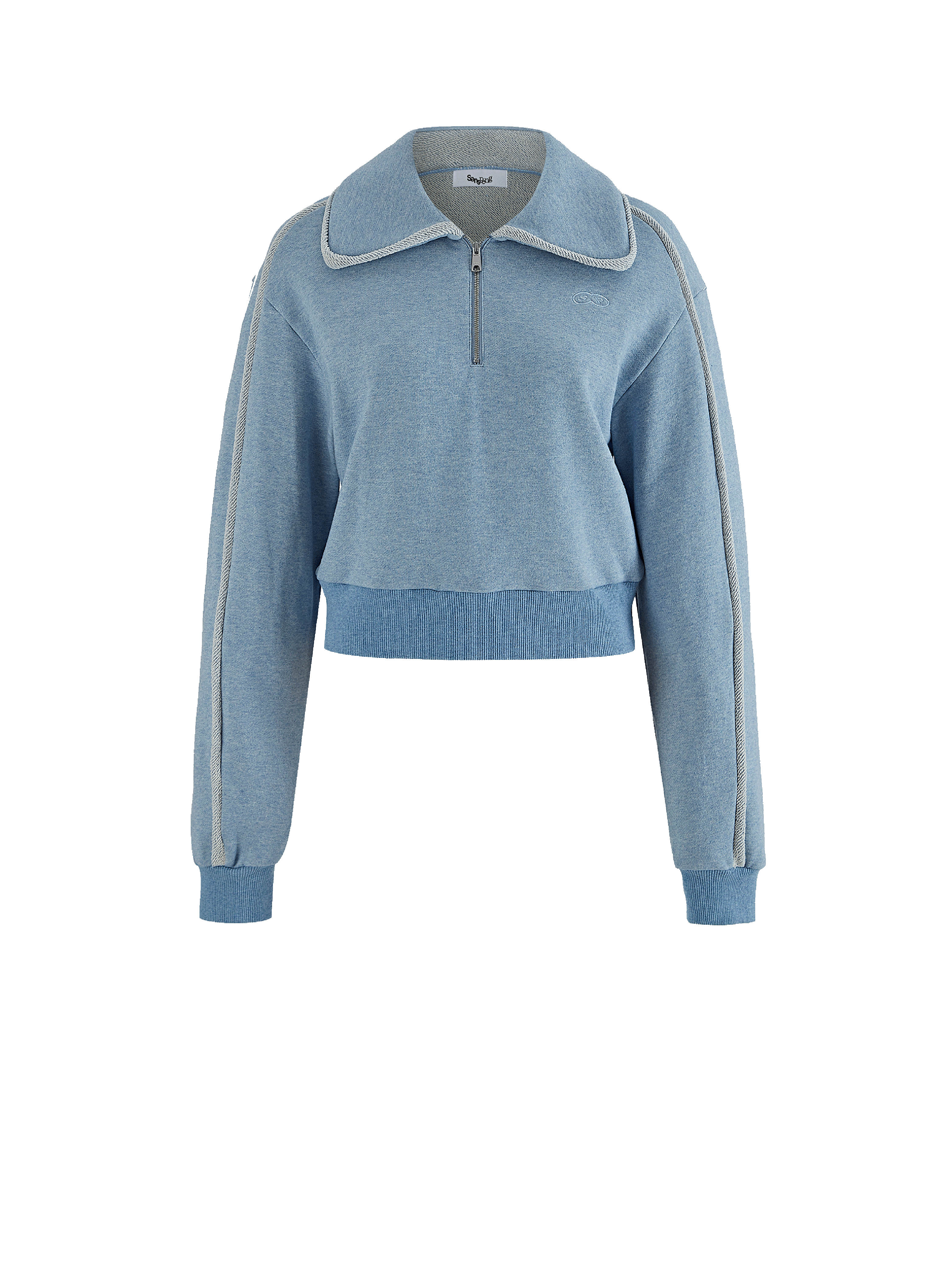 Buff Polo Sky Blue   One Size