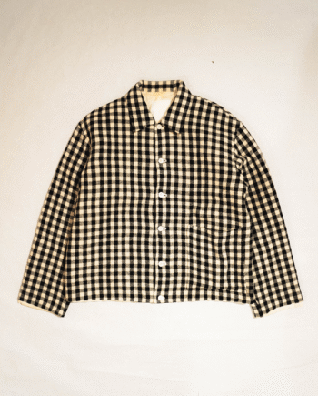 Cdg Plaid Jacket
