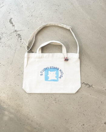 Kiosk Tote Bag   00ctmn Blue Bear