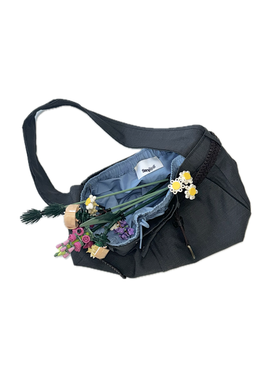 Upcy Trouser Bag  Grey-blue