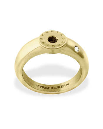 Dyrberg Kern Ring Ring  Farve: Guld  Størrelse:   48  Dame