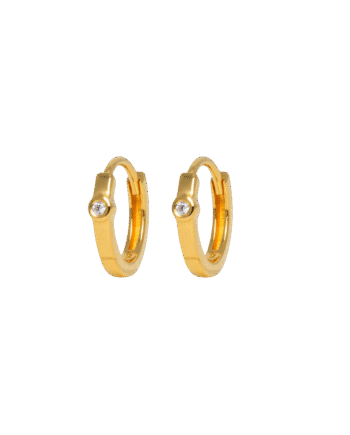 Ix Iris Hoop White