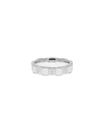 Ix Tribute Ring Silver