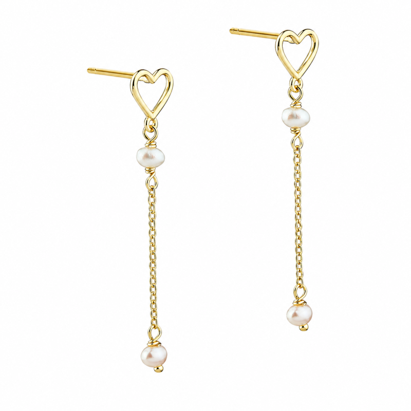 Alma Pearl Earstud   Silver