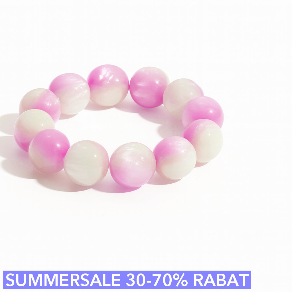 Armbånd  Pinkglow Pink   Perlemor
