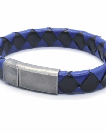 Blue Black Netri Armbånd