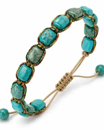 Boheme Turquoise Spirit   Herrearmbånd Perler