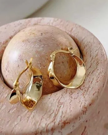 Boom Cat ørering   Sterling 925     Stk