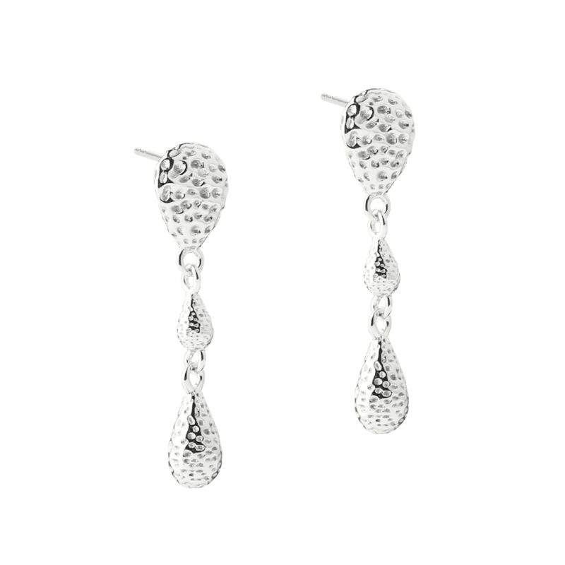 Cappa Earstud   Silver