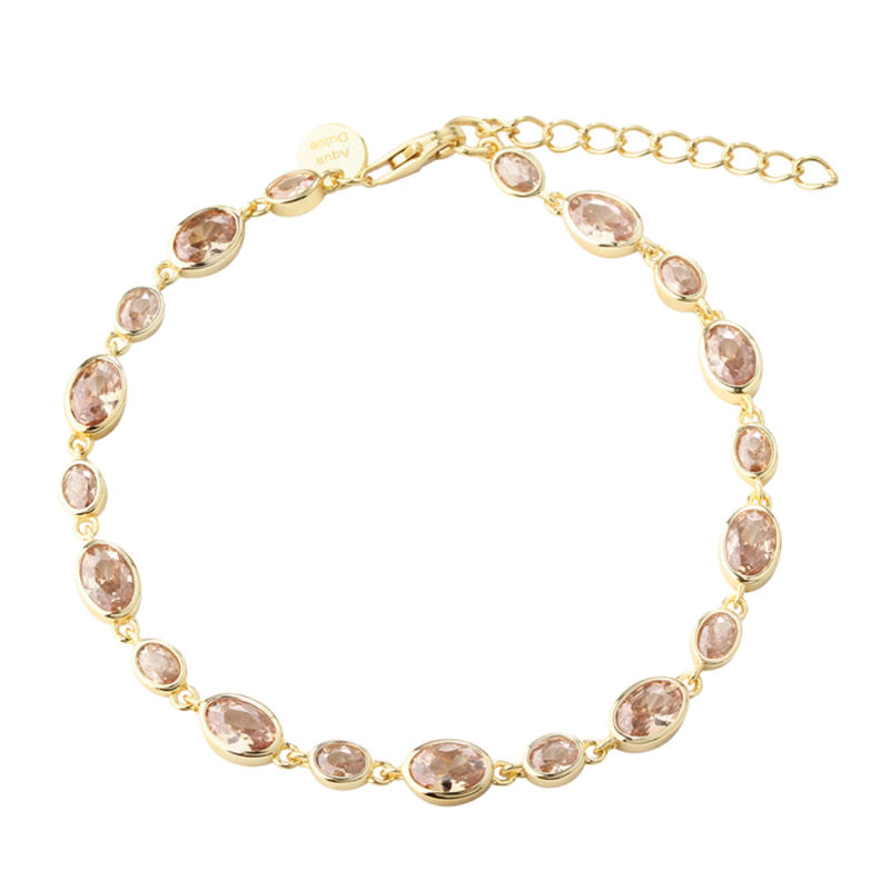 Champella Oval Bracelet    Golden