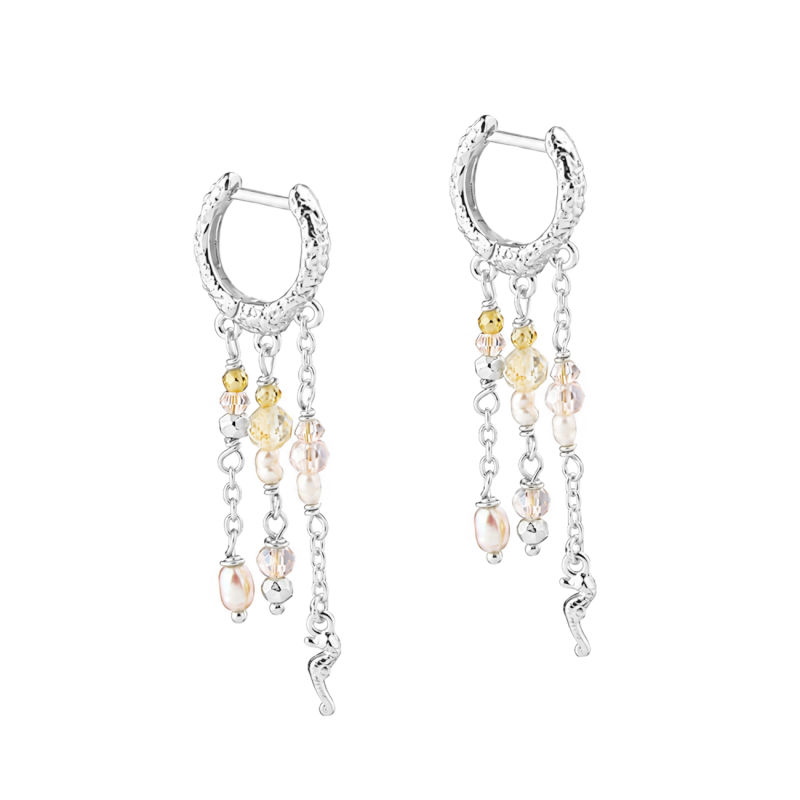 Costa Hoop   Silver