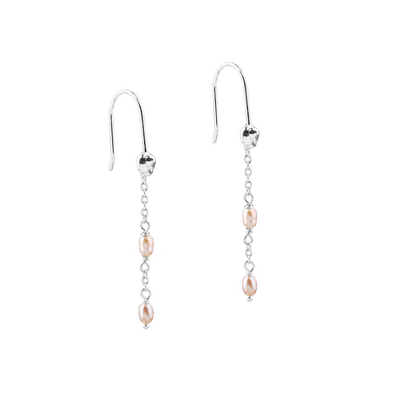 Costa Snail Earhook   Silver