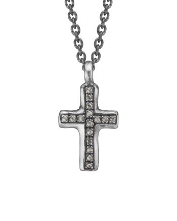 Cross Silver Pavé Vedhæng