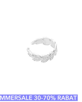 Cuff   ørering  Feathercuff Onesize Regulerbar Størrelse Sterling Sølv
