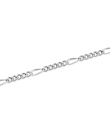 Diamond-cut Figaro Chain