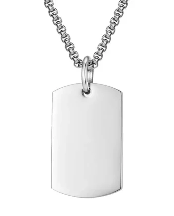 Dog Tags   Blank ædelstål