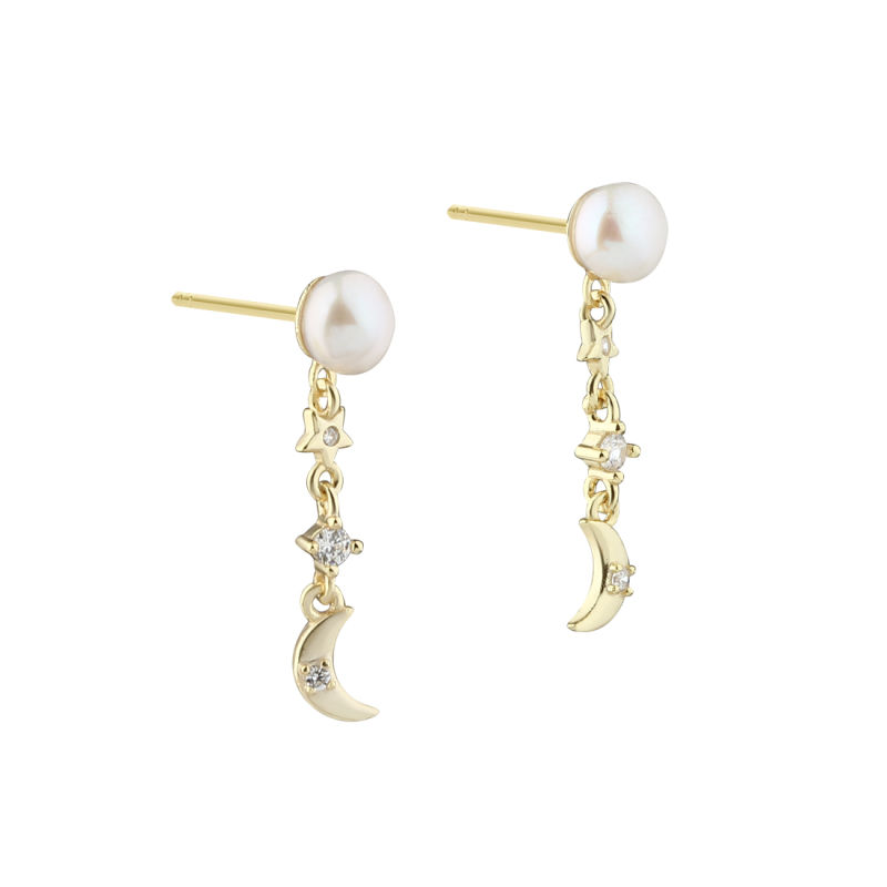 Dreamlit Pearl Charm   Golden