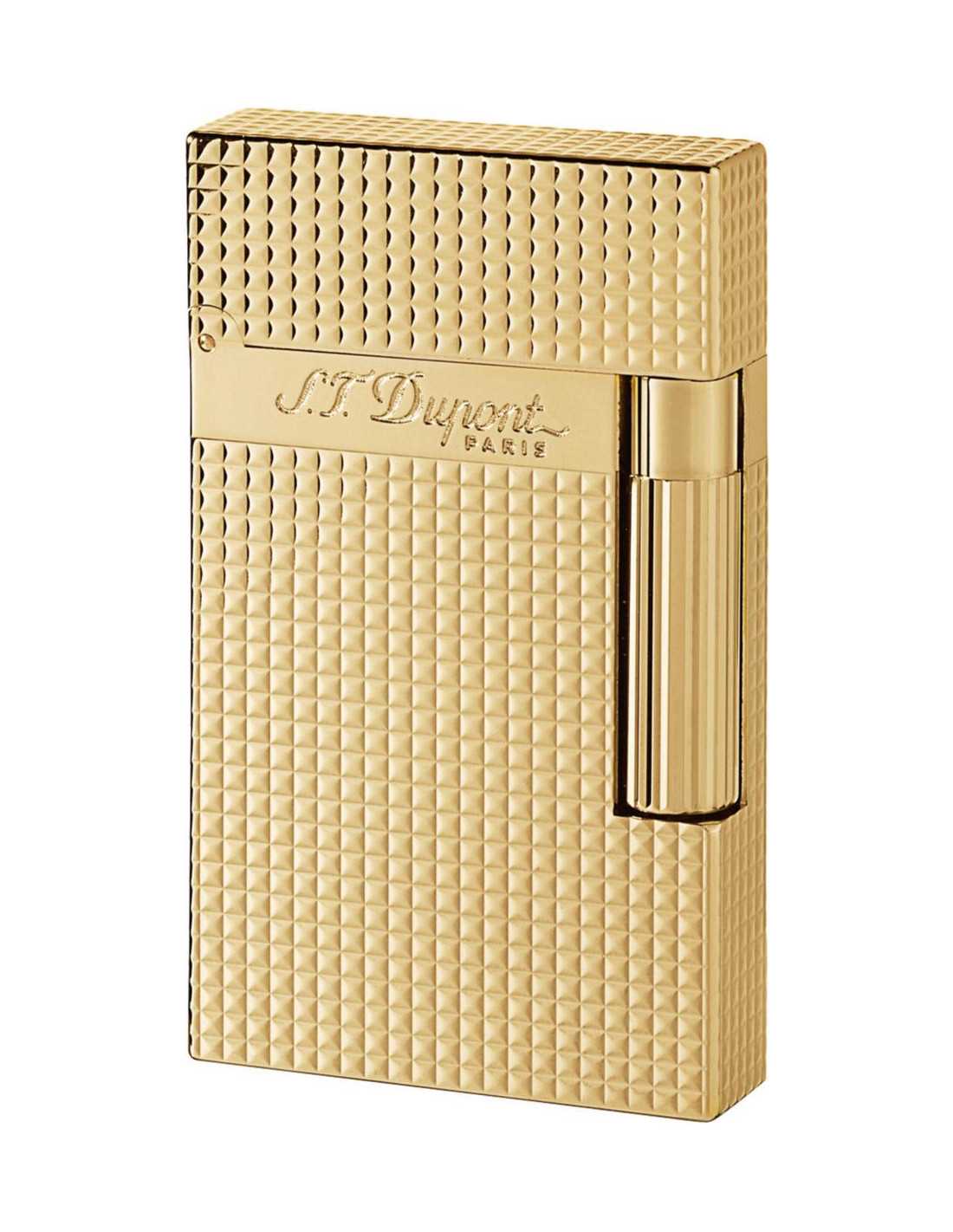 Dupont Lighter Ligne   Guldbelagt Carrã  16284 Flint