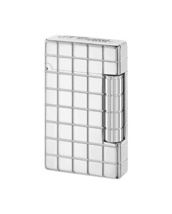 Dupont Lighter  Quot Initial Quot  Square Chrome Color Flint Lighter 020800