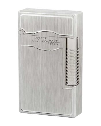 Dupont Lighter  Quot Le Grand Quot  Palladium Brushed 023014