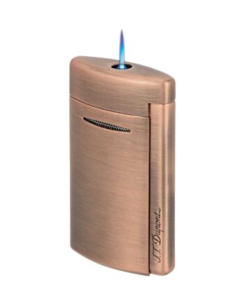 Dupont Minijet   Børstet Kobber Kvalitets Jet Lighter   Stormlighter Fra      Dupont