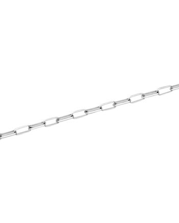 Elongated Oval Rolo Chain