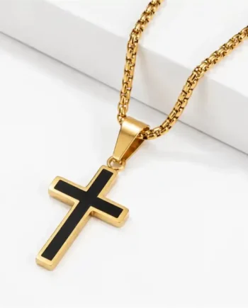 Faith   Strength   Korshalssmykke Til Mænd