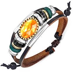 Fashion Armbånd  Quot Zark Quot  Læder