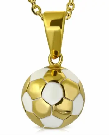 Golden Fodbold   Rustfrit Stål