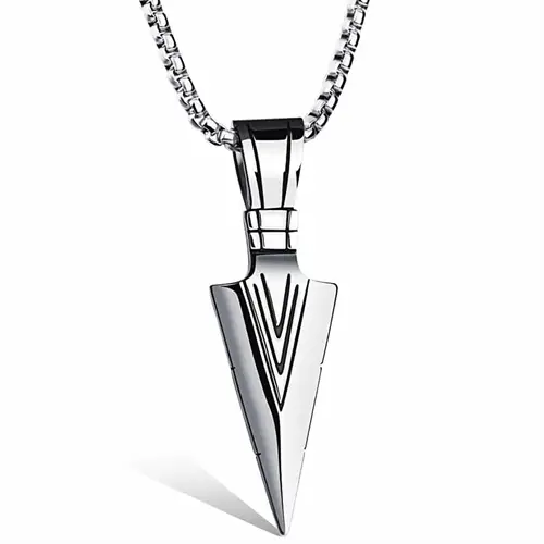 Halssmykke  Quot Triangle Quot  Steel