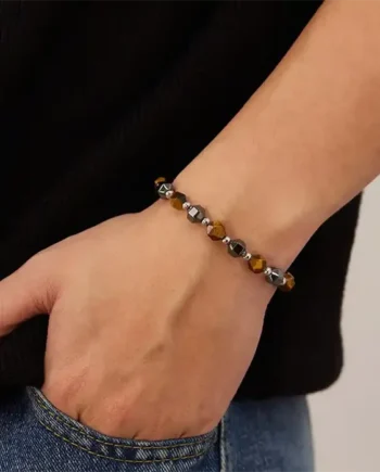 Hametit Tiger Eye Perlearmbånd