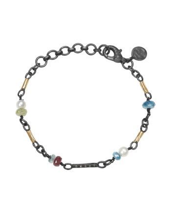 Jacquline Stone   Perle Armbånd