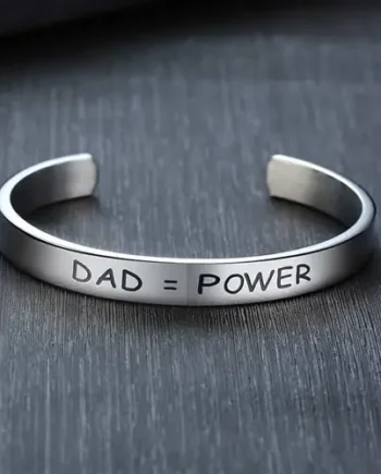 Love My Dad Armbånd   Blank Stål