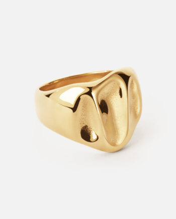 Lyra Ring 18k Guldbelagt