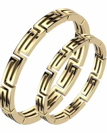 Mazecut Ring Til Forlovelse Eller Vielse Ip Gold