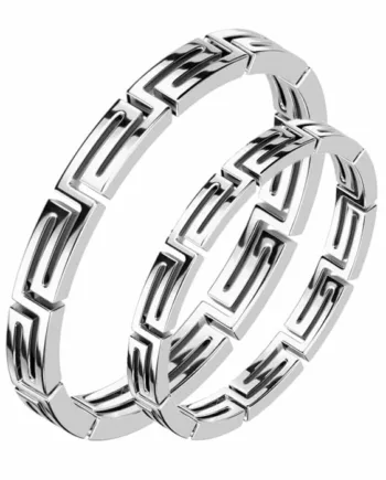 Mazecut Ring Til Forlovelse Eller Vielse Ip Gold