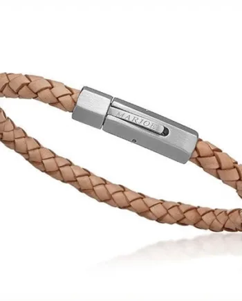 Naturlæder Armbånd  Quot Marjoe Quot