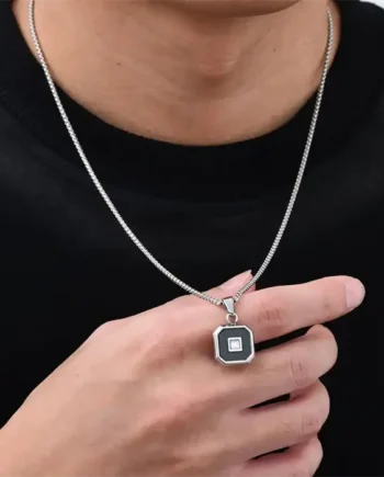 Neck Stone Halssmykke ædelstål