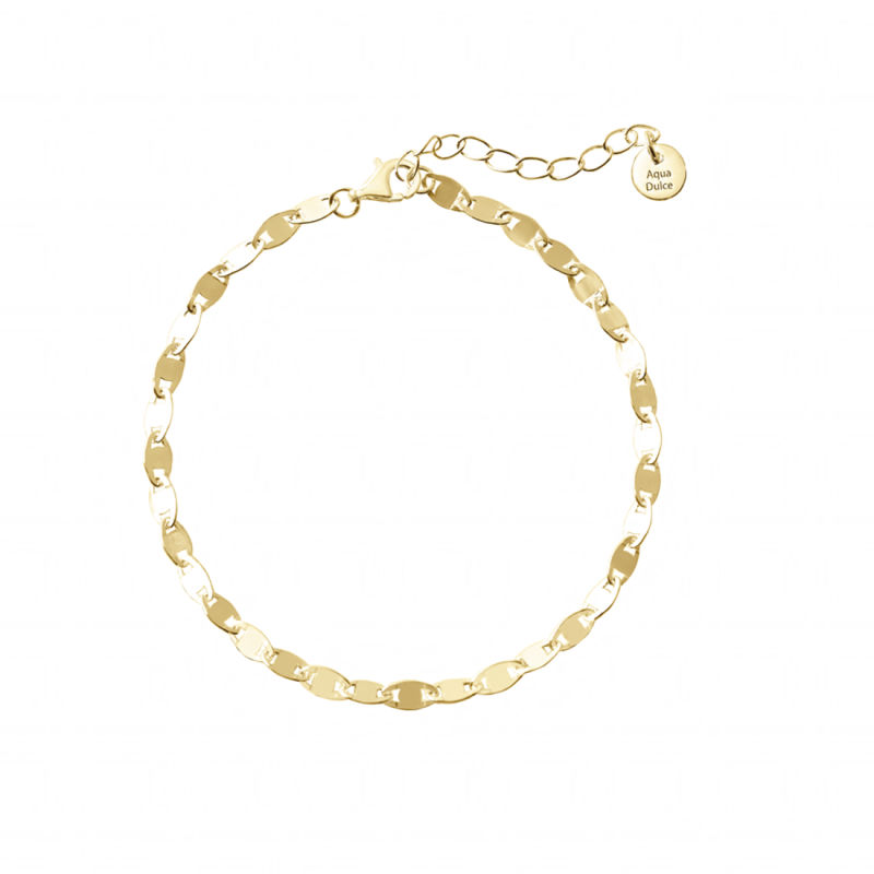Oval Bracelet     Golden