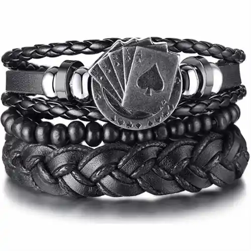 Poker Black   Armbånd   Et