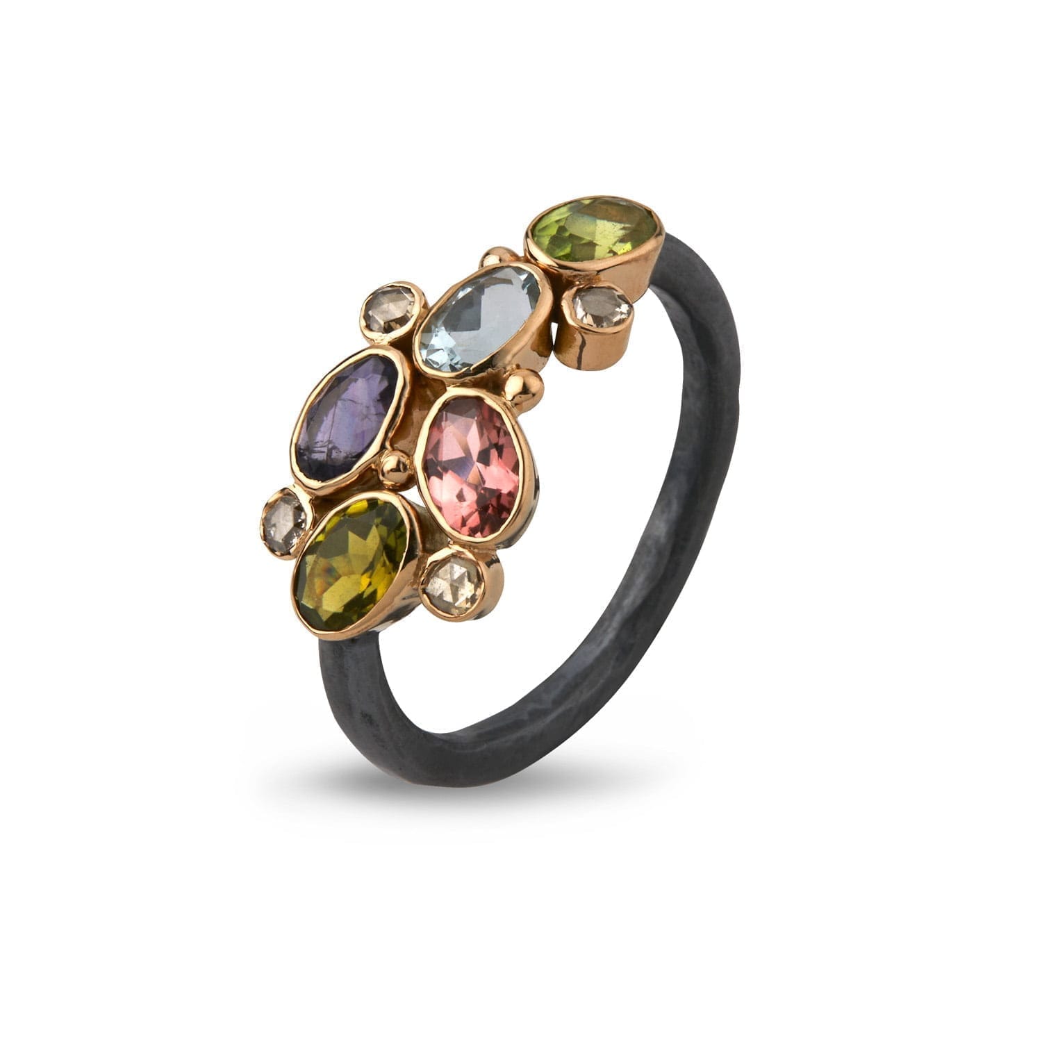 Ring Elisabeth Faceted 52