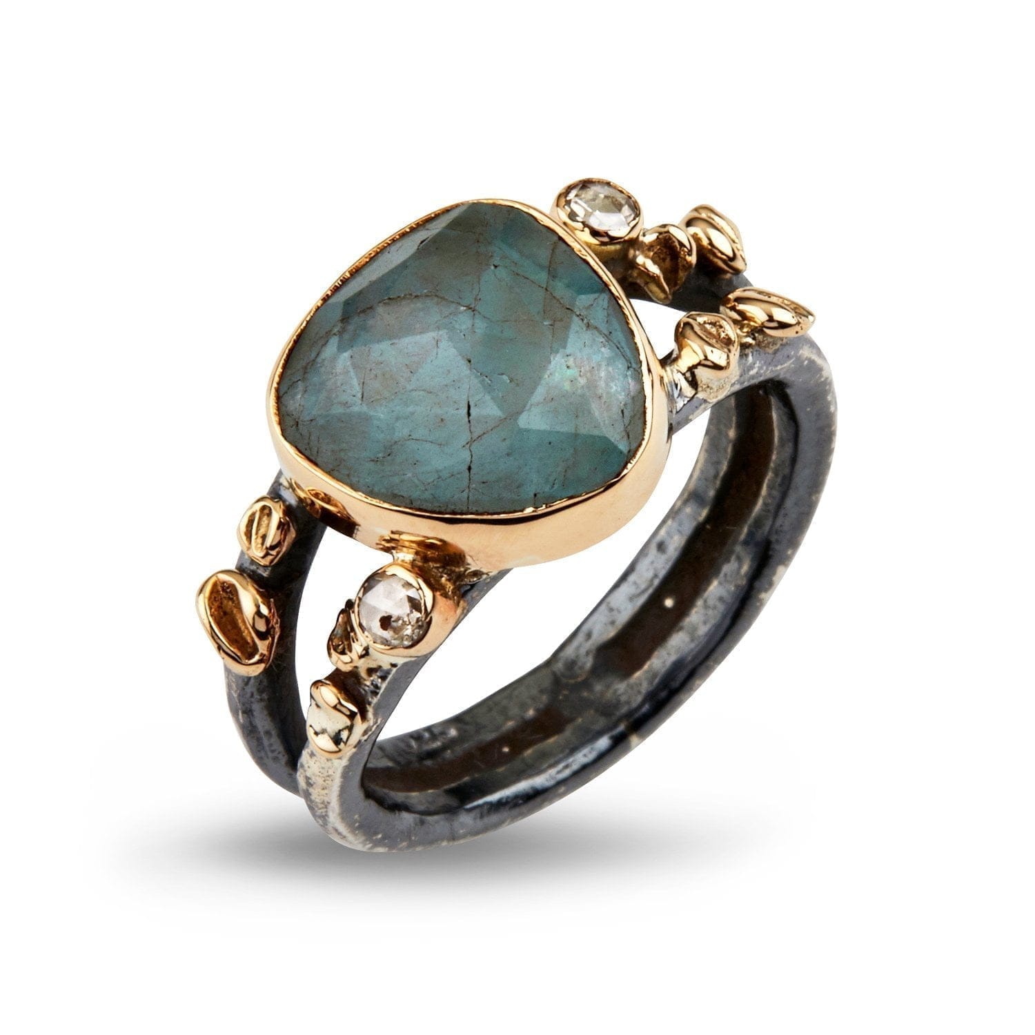 Ring Gili Sea Aquamarine 52