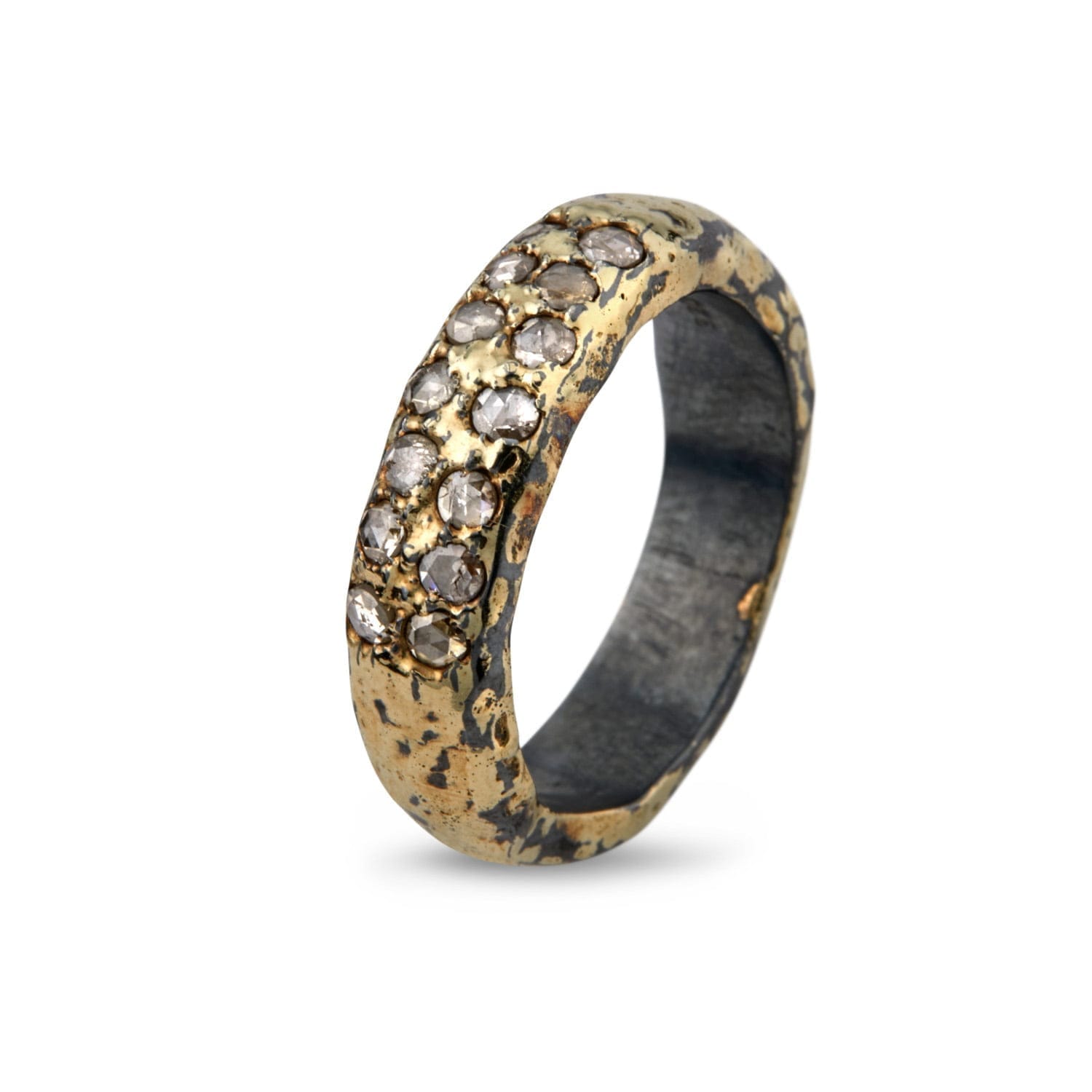 Ring Heritage Golden Pavé 52