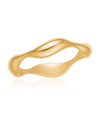 Ring   Forgyldt Stål Sneak Peak 50