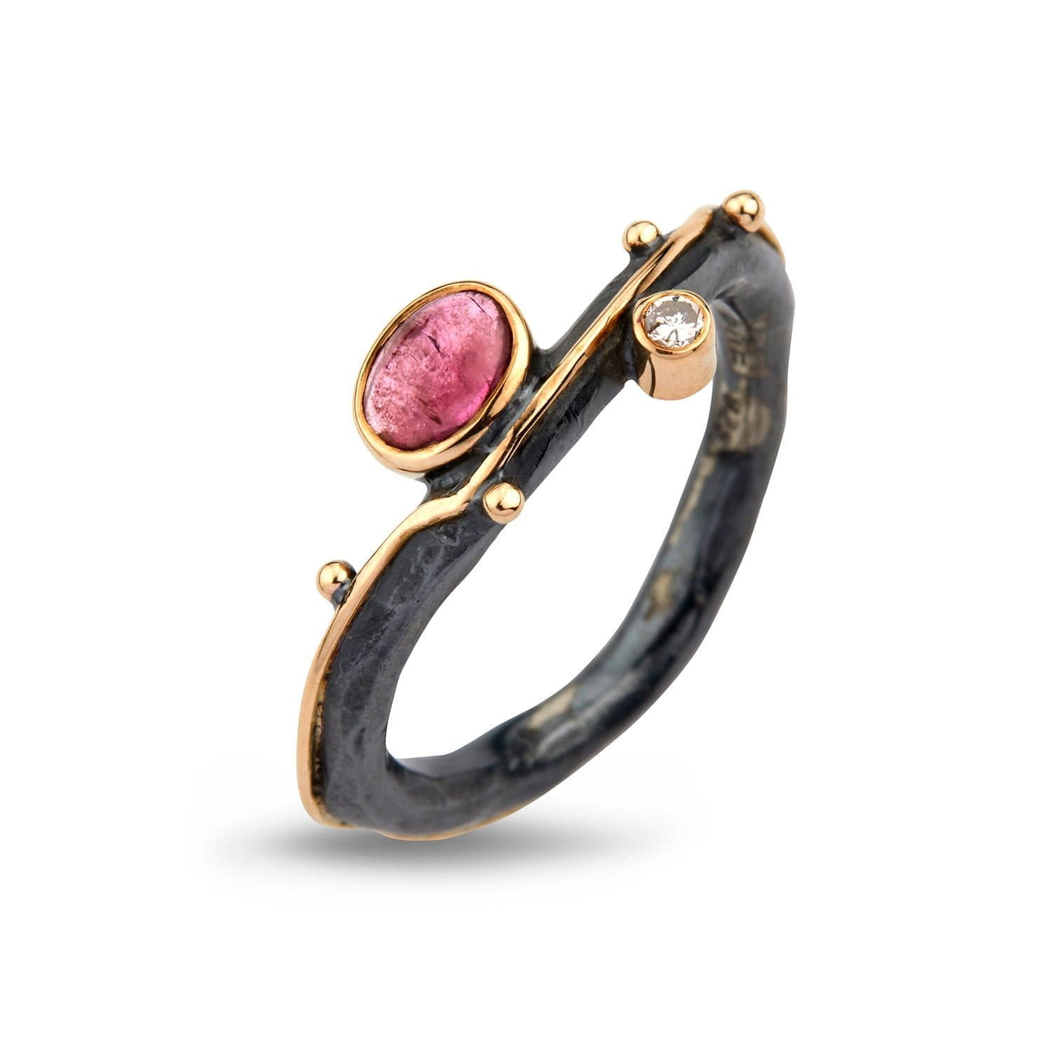 Ring Louise Red Tourmaline 52