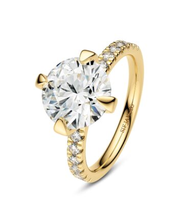 Ring Venice Solitaire Altro 14 Kt Guld El  Hvidguld   80-  40 Ct Tw  -  Vs Lab-grown Diamanter